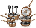 Kitchenware Pots & Pans - Stylish Kitchen Cookware Set, Non-Stick (13-Pi